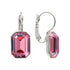 Серьги "Lurdes (Rose Diamond Touch Light)" с кристаллами Swarovski™